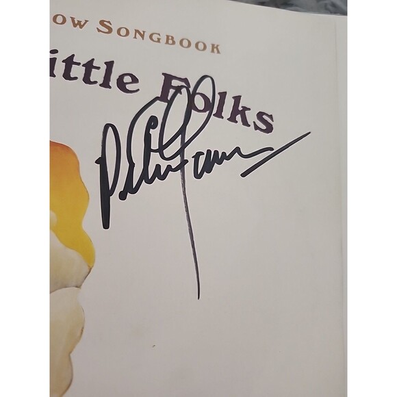 Autographed - The Peter Yarrow Songbook: Songs for Little Folks Signed by Author - Picture 9 of 9